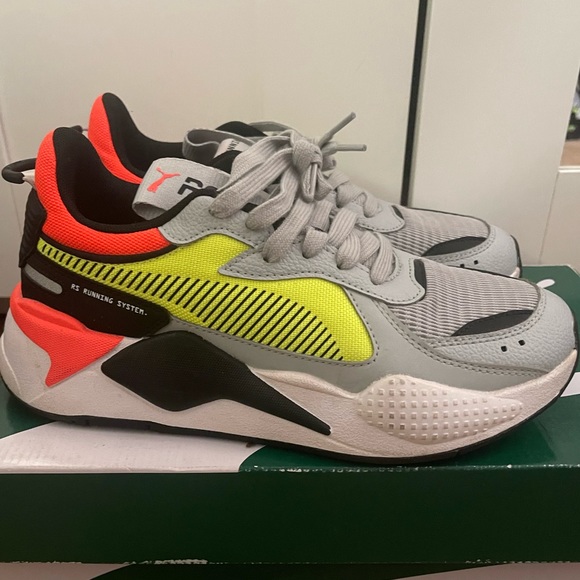 Puma RS-X Hard Drive 'Grey Yellow Orange’ - Picture 4 of 10